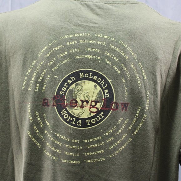 Vintage Band Shirt - Sarah McLachlan Afterglow Tour 2002 - Men's Extra Large - Picture 6 of 9